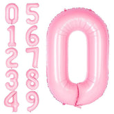 Lofaris Candy Pink 40 inch Number Balloons DIY Inch Party Decoration