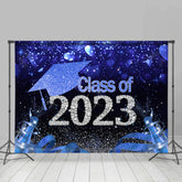 Lofaris Celebrate Ribbon Class Of 2023 Graduation Backdrop