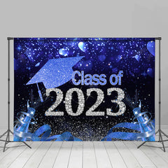 Lofaris Celebrate Ribbon Class Of 2023 Graduation Backdrop