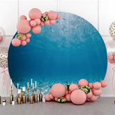 Lofaris Circle Deep Sea Scenery Party Backdrop For Decoration