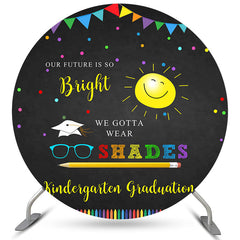 Houston We Have A Boy Theme Circle Baby Shower Backdrop