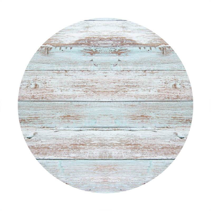 Lofaris Circle Simple Wooden Happy Birthday Backdrop For Boy
