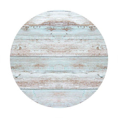 Lofaris Circle Simple Wooden Happy Birthday Backdrop For Boy