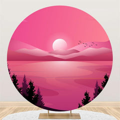 Pop It Toy Colorful Fidget Round Backdrops for Birthday