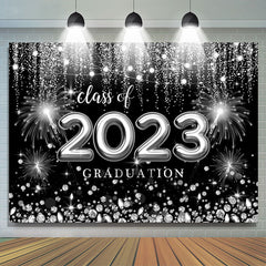 Lofaris Class Of 2023 Spark Bokeh Graduation Party Backdrop