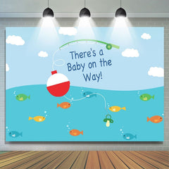 Lofaris Colorful Fish Boy First Birthday Photoshoot backdrop