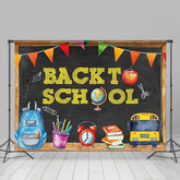 Lofaris Colorful Flags And Backyard Pattern Back To School