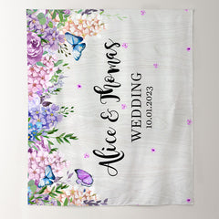 Lofaris Colorful Flowers And Butterfly Spring Theme Backdrop