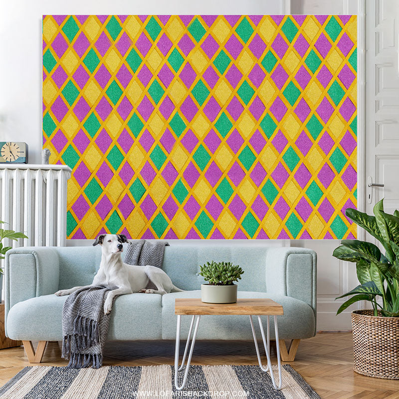 Lofaris Combination Of Blocks Different Colors Backdrop