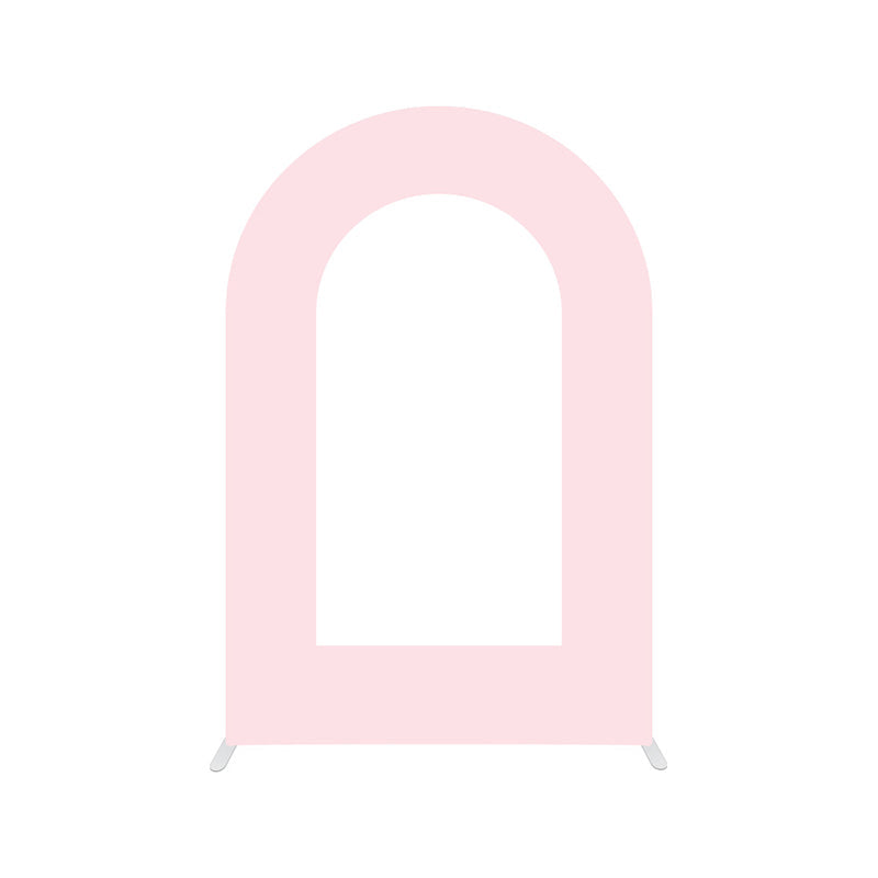 Lofaris Custom Pink Open Arch Backdrop Cover for Party