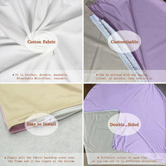 Lofaris Custom Your Photo Design Arch Backdrop for Party