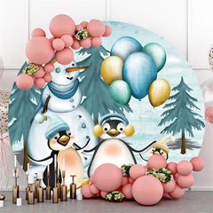 Round Glitter And Colorful Disco Backdrop For Party