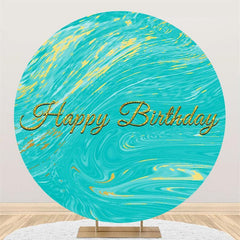 Cartoon Angel Church Yellow Pink Round Party Backdrops