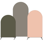 Lofaris Dark Green Double Sided Party Arch Backdrop Kit