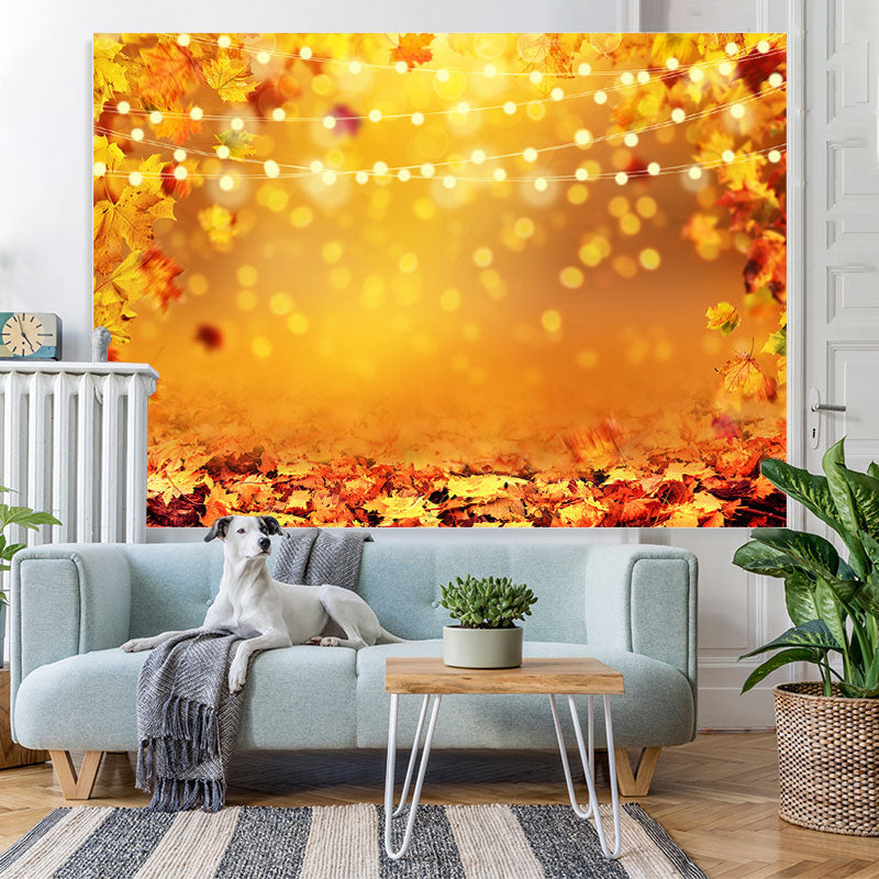 Lofaris Deciduous Maple Leaves Fall Scenery Autumn Backdrop