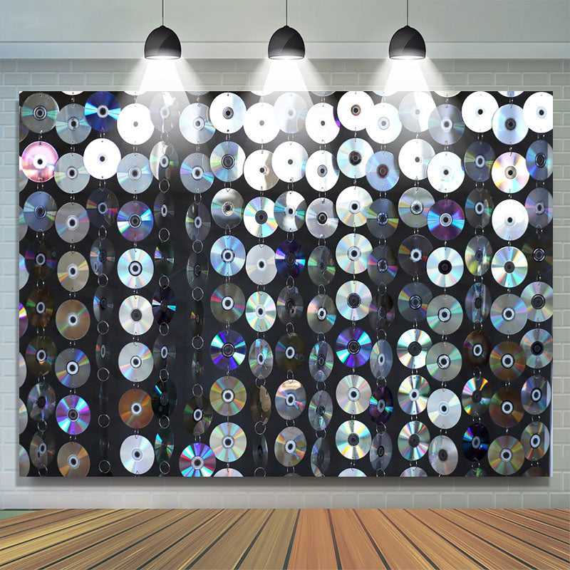 Lofaris Disc Party Backdrop for Dance and Birthday