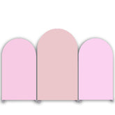 Lofaris Dusty Rose Candy Pink Birthday Girls Arch Backdrop Kit