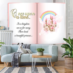 Lofaris Fairy Wonderland Once Upon A Time Birthday Backdrop