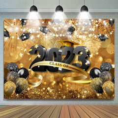 Lofaris Fallen Hats Spark Balloon Class Of 2023 Backdrop