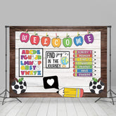 Lofaris Find Joy In The Journey Back To School Party Backdrop