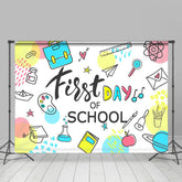 Lofaris First Day of School Classroom Kids Photoshoot Backdrop
