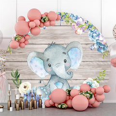 Wooden Simple Custom Circle Backdrop For Decoration