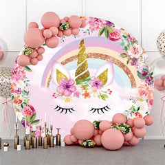 Circle Hip Hop Graffiti Wall A Dream Baby Shower Backdrop