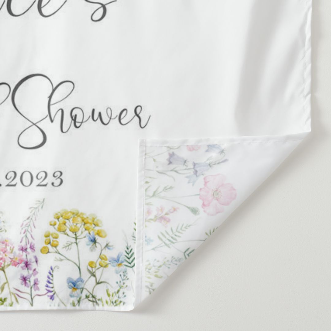 Lofaris Floral Lovely Butterfly Theme Bridal Shower Backdrop For Wedding