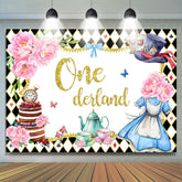 Lofaris Floral Magical Fairy Theme Onederland Birthday Backdrop