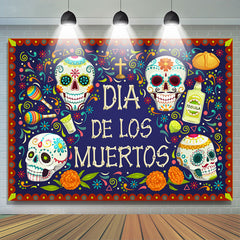 Lofaris Floral Mexican Fiesta Backdrop For Customs