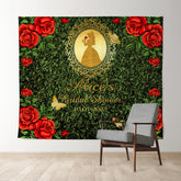 Lofaris Floral Pricess Butterfly Theme Bridal Shower Backdrop For Wedding