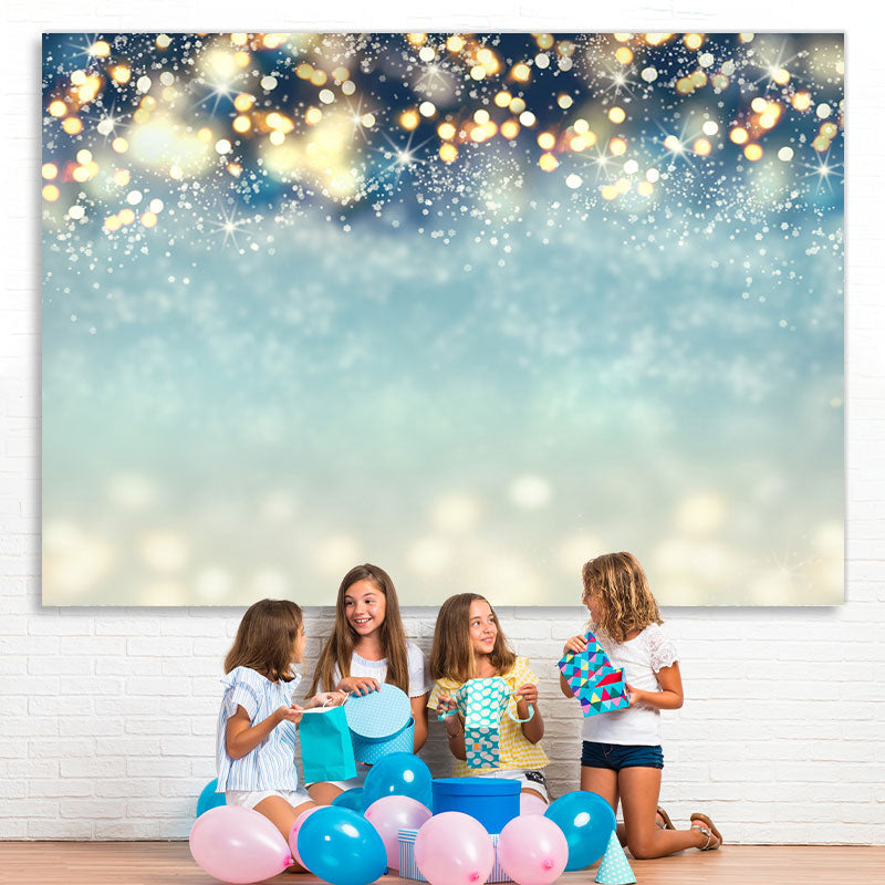Lofaris Fuzzy And Glitter Gender Reveal Backdrop For Party