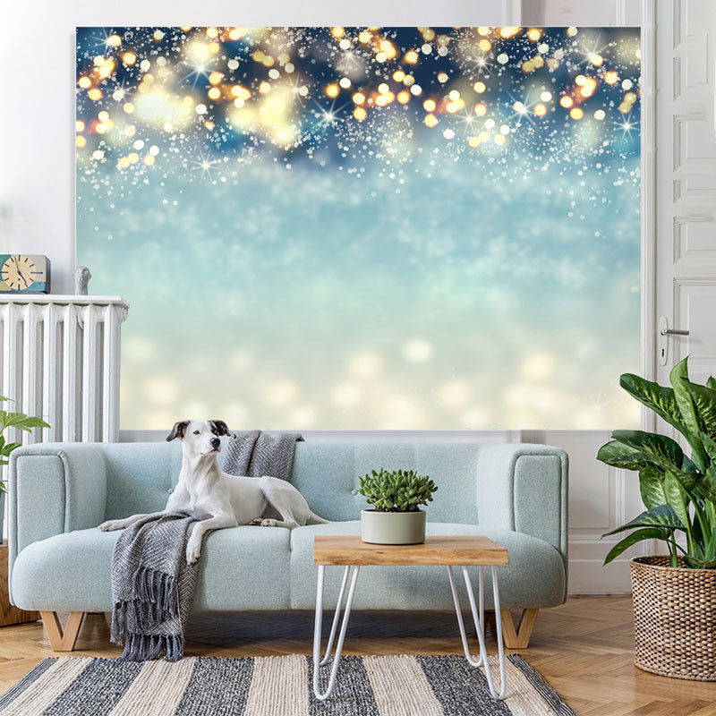 Lofaris Fuzzy And Glitter Gender Reveal Backdrop For Party