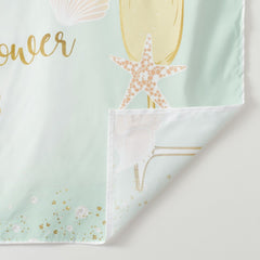 Lofaris Gold Champagne Brunch Bubbly Bridal Shower Backdrop