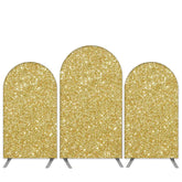 Lofaris Gold Glitter Birthday Party Arch Backdrop Kit Banner