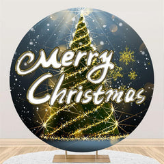 Stars Circle Angel Pink Round Party Backdrops