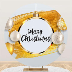 Cartoon Angel Baby Blue Cloud Star Round Party Backdrops