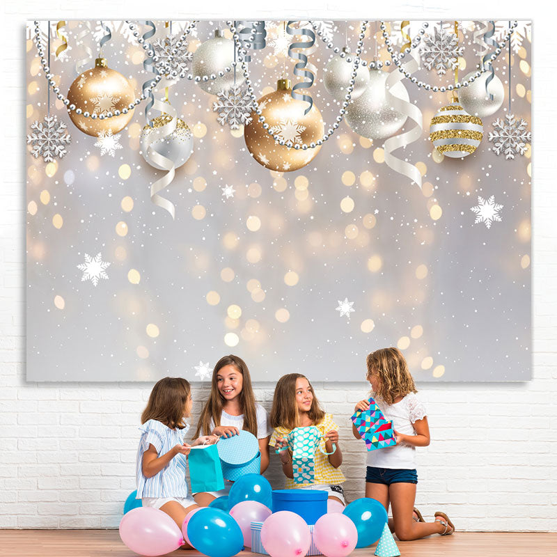 Lofaris Golden Dots Glitter Bokeh Decoration Photoshoot Backdrops