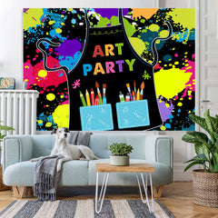 Lofaris Graffiti Art Party Happy Birthday Backdrop For Boy