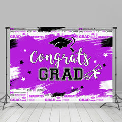 Lofaris Graffiti Simple Congrats Grad Celebration Backdrop