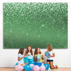 Lofaris Green flash chips bokeh Photo studio prop Backdrop