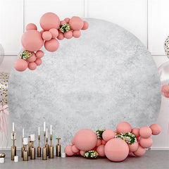 Leaves And Gold Wild One Round Happy Birthday Backdrop