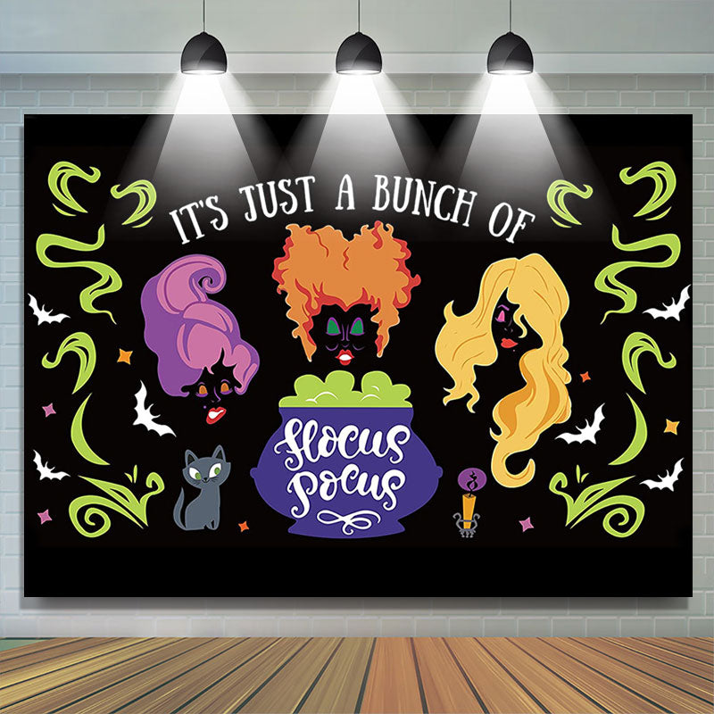 Lofaris Halloween Witch Sisters Its Just A Bunch Backdrops