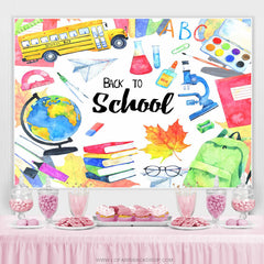 Lofaris Happy Back To School Backfrop For Students