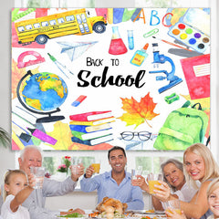 Lofaris Happy Back To School Backfrop For Students