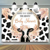 Lofaris Have You Heard The Moos Baby Shower Decoration Backdrop