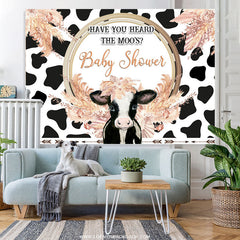 Lofaris Have You Heard The Moos Baby Shower Decoration Backdrop