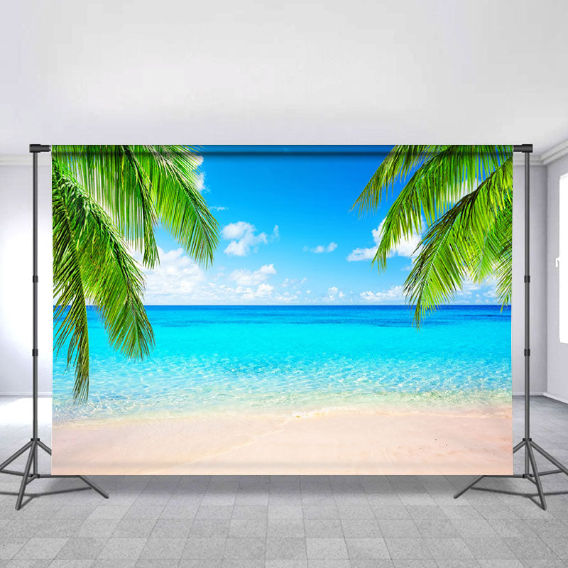 Lofaris Hawaiian Luau Palm tree Leaves Photoshoot Backdrops
