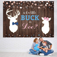 Lofaris He or She Board Photoshoot Backdrop for Baby Shower