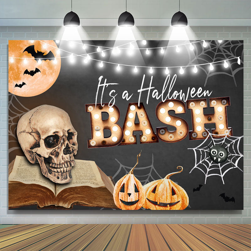 Lofaris Its A Halloween Bash Happy Holiday Backdrop For Party